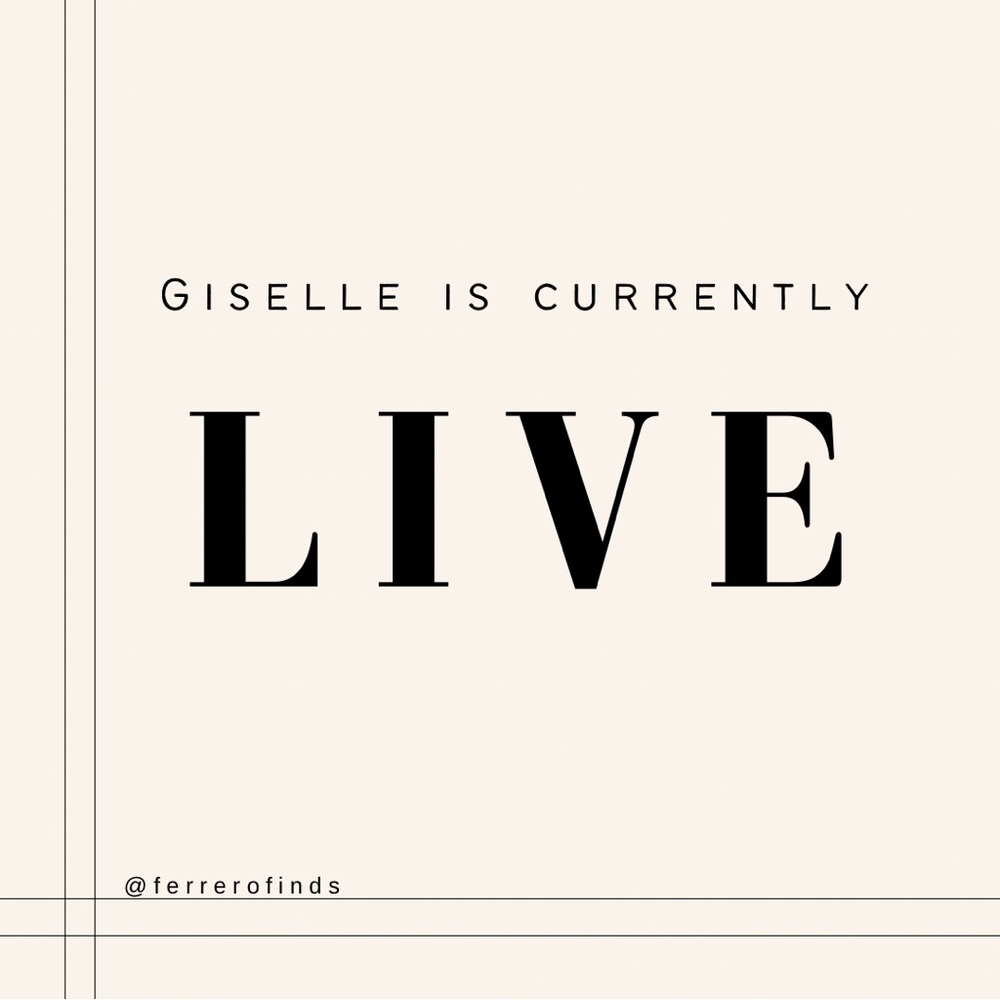 🍾✨GISELLE IS LIVE